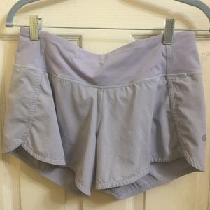 Purple Lululemon Shorts